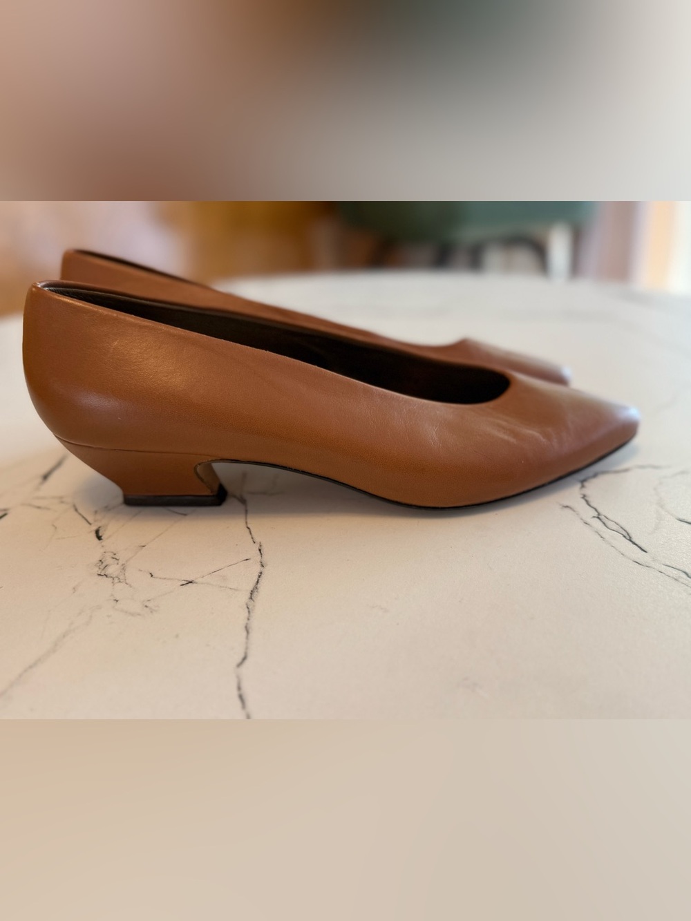 Vintage Nordstrom m Pointed-Toe low Pumps in Brown size 8.5